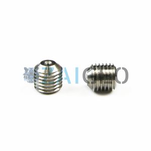 UHP Water Blasting Industrial Cleaning Nozzle Ruby Sapphire Nozzle Waterjet Spray Thread M8