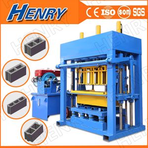German Technology Diesel Engine Concrete Hollow Block, Paver, Best Performance Block Machine