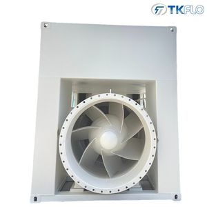 High Efficiency Axial Flow Floating Submersible Pontoon Sewage Pump for Maritime Services