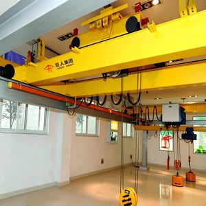 Qd 5t~300t European Variable Frequency Electric Double Girder Bridge Overhead Traveling Crane