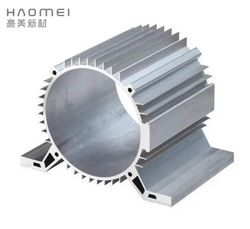 Heat Resistance Extruded Enclosure Aluminium Extrusion Housing Motor Shell Aluminum