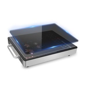 Black crystal glass board premium induction stove for stir-fry pan cooking and kitchen CA-002