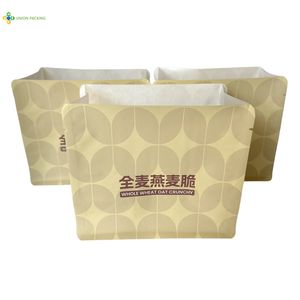 Eight Side Seal Stand up Pouch with Resealable Zipper for Coffee Beans