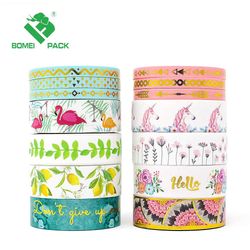 Golden Foil Decorative Stationery Washi Tape