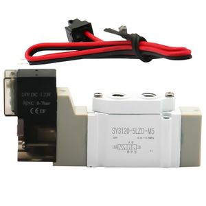 SMC SMT Equipment Solenoid Valve Sy3120/5120/7120-4/5/6lzd-M5/01/02 Solenoid Control Valve 220V