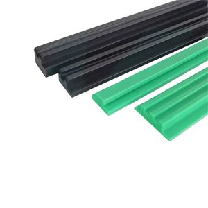 High Quality CNC Machining UHMWPE/HDPE Plastic Conveyor Guide Rail Wear Strips