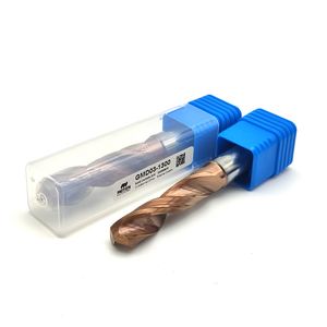 HRC60 3D 5D 7D 20mm CNC Dark Color Internal Oil Coolant Turning Tools Solid Tungsten Steel Carbide Straight Shank Twist Carbide Alloy Router Drill Drilling Bit
