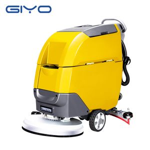 Battery Powered Floor Scrubber Wireless Battery Operated Cleaning Machine