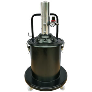 Pneumatic Grease Pump 20L Wheeled High Pressure Lubricator Machine 20 Liter Air Operated Grease Bucket Pump