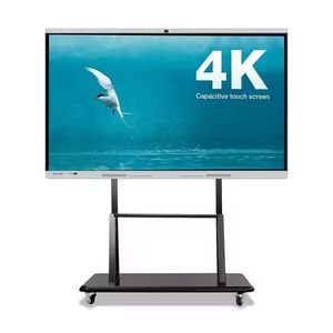 Interact LED LCD Display Smart Whiteboard 85/75/65inch Touch Screendual System for Education Interactive Flat Panel