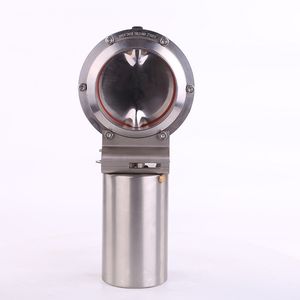 Hygienic Manual Pneumatic Control Stainless Steel Tri Clamp Butterfly Valve