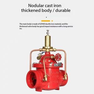 Automatic Drain Valve with Pressure Relief for Firefighting Water Systems