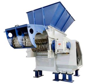 Single Shaft Shredding Rubber Tire Waste Plastic Bottle Metal Scrap Shredder Machine Price