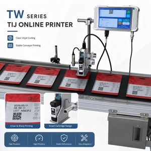 Wdotmark Online Touch Screen Industrial Inkjet Printing Bottle Coding Machine Thermal Printer