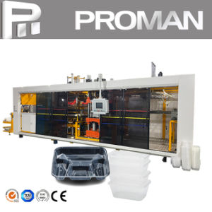 Automatic Disposable Food Container Machine PS Fast Food Foam Box Making Machine Vacuum Forming Thermoforming Machine