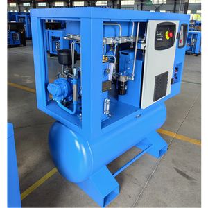 4 in 1 Combined Permanent Magnet Frequency Conversion 15 Kw Screw Air Compressor