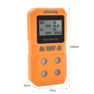 Portable 4-in-1 Gas Analyzer Detector Handheld Co Detector Multi-Functional Ex Analyzer