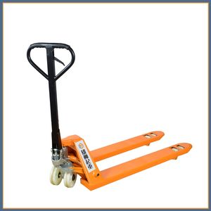 High Quality Portable 5 Ton Nylon Wheel Manual Handling Equipment Hydraulic Hand Pallet Truck