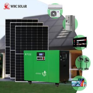 WHC Portable Solar Energy Storage Power 5KW Solar Home Power System