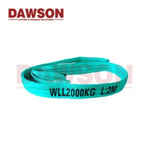 Dawson as 1353 Wll 2ton 2000kg Polyester Webbing Sling Industrial Lifting Belt