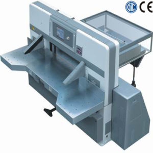 Touch Screen Double Worm Wheel Double Guide Paper Cutting Machine (SQZK1300DH)