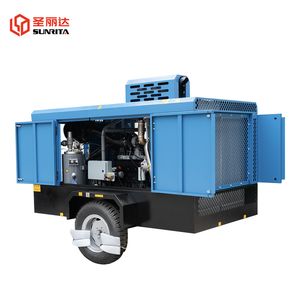 Heavy Duty Luy120-14 14bar Diesel Portable Air Compressor Factory Price