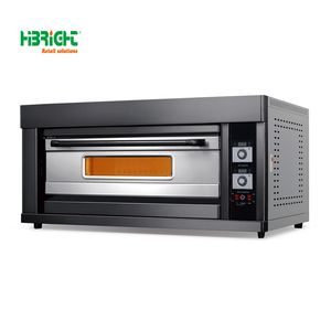Commercial Bakery Kitchen Equipment Stainless Steel Baking Deck Oven