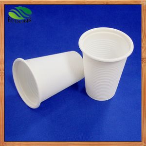 Disposable 4oz/8oz/12oz/16oz Cornstarch Biodegradable Coffee Cup