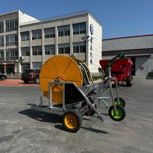 Durable Agricultural Hose Reel Irrigation Machine Pasture Farm High Pressure Pipe Sprinkler Irrigator System