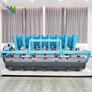 Tractor Mounted Agricultural Garlic Seed Sowing Machine 6 Rows
