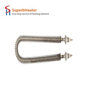 Stainless Steel Fin Tube Electric Air Heater for Bank Load
