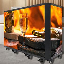 Outdoor Indoor Folding DJ Booth Bar Table Video Bar Panel Display Full Color Advertising LED TV (P2.5 P1.95, P2.6 P2.9 P3.91)