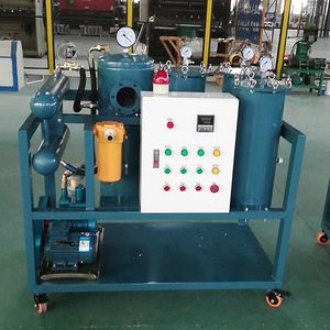 Industrial Chz Series Vacuum Oil Filter Machine for Lubricating Oil Treatment