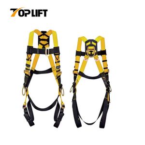 3 D-Ring Industrial Fall Protection ANSI Certified Personal Protection Full Body Harness