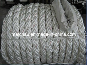 White Color 8 Strands PP Mooring Rope for Sale