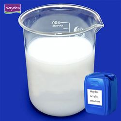 Water Resist Acrylic Emulsion Styrene Acrylic Emulsion Raw Materials for Paint Industry