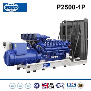 Fg Wilson Open Frame Diesel Generator Industrial Power Supply 2500kVA