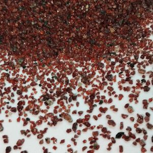 Customizable Eco-Friendly Abrasive Low Dust & Recyclable Garnet for Automotive Deburring Stone Polishing