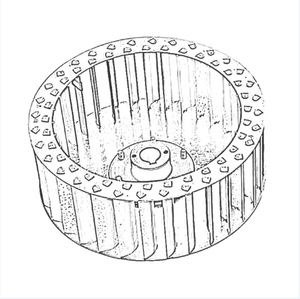 133mm Energy Saving Explosion-Proof Centrifugal Ventilation Fan
