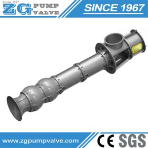 Vertical Chemical Axial/Mixed Flow Self-Priming Long Shaft Elbow Propeller Turbine Pump for Sewage Flood Control & Seawater by Duplex Stainless Steel &Titanium