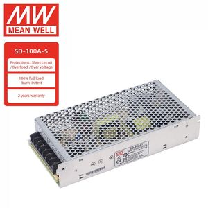Meanwell SD-100A-12 100W Single Output 12V 2: 1 Wide Input Range Low Cost and High Reliability DC DC Converter