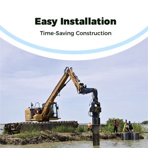Reliable PVC Sheet Pile for Industrial & Civil Construction
