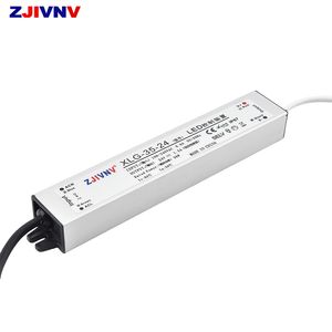 35W Waterproof IP67 Switching Power Supply AC-DC 100-240VAC to DC 12V 24V Constant Voltage and Current Xlg-35-12 Xlg-35-24