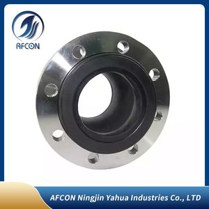Rubber Expansion Flexible Joint Double Single Sphere Connector with Flange Flexible Joint