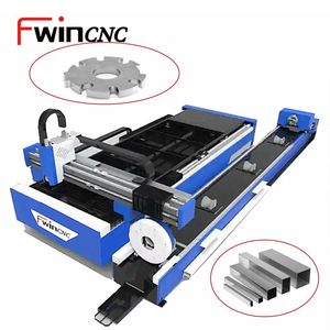 High-Speed 1530 CNC Laser Cutting Table Machine for Steel Copper Alunium Tube Plate
