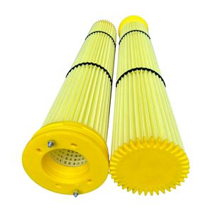Welding Fume Extractor Filtration Industrial Dust Collector Polyester Pleated Bag Air Filter
