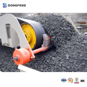 Mining Industry Robust Conveyor Roller Performance Carbon Steel Conveyor Pulley