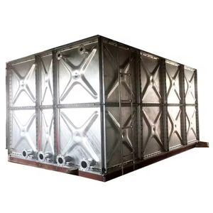 3mm 4mm 5mm Thickness Hot Dipped Galvanized Steel Water Storage Tank