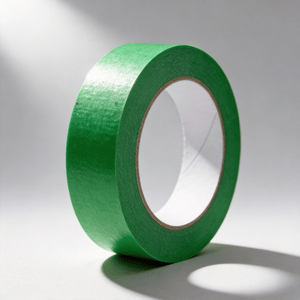Durable Green Crepe Paper Tape for High-Temperature Applications