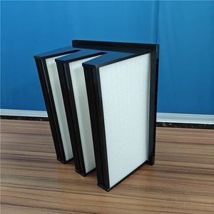W-Type Compact ABS Plastic Frame Large High Efficiency Air Filter